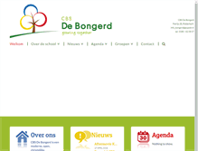 Tablet Screenshot of cbsdebongerd.nl